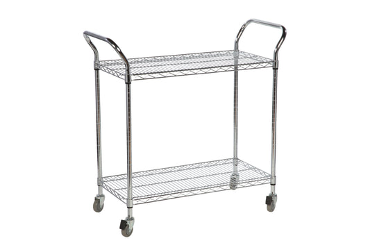 Chrome Wire Trolley