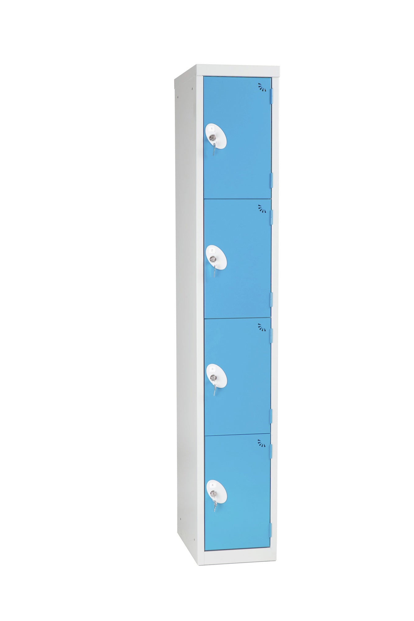 Classic Metal Lockers 4 Tier