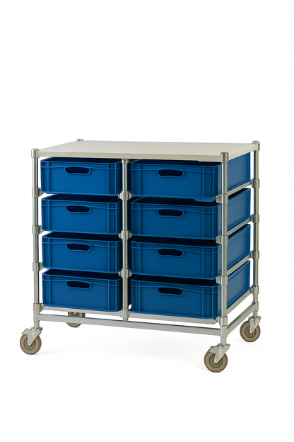 Eclipse Double Euro Box Cart