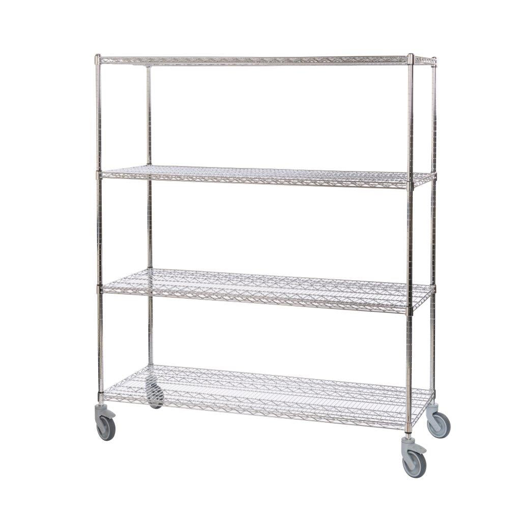 Chrome Wire Shelving