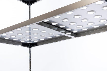 Perforated Stainless Steel Shelving