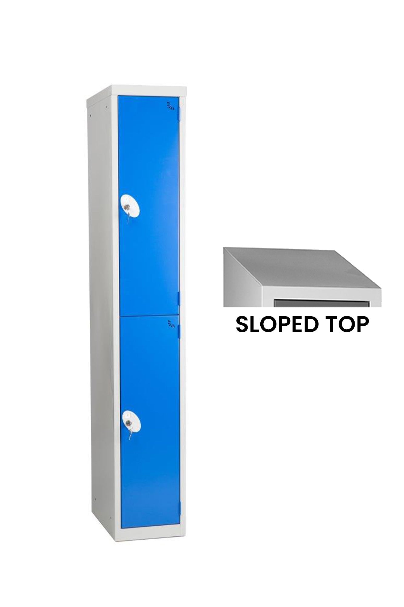 Classic Metal Lockers 2 Tier