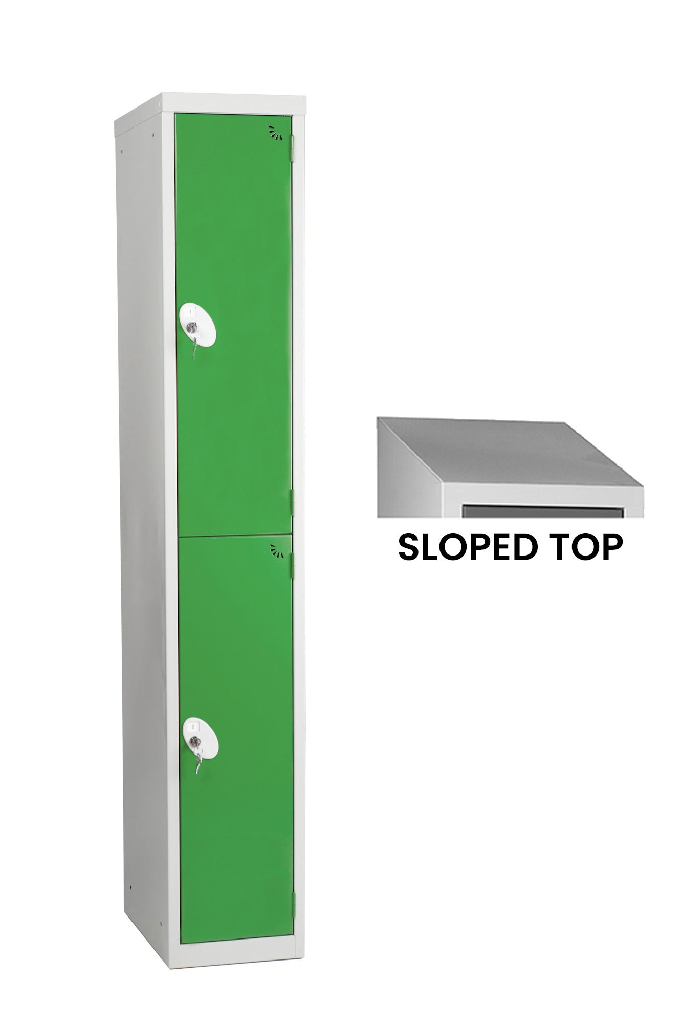 Classic Metal Lockers 2 Tier
