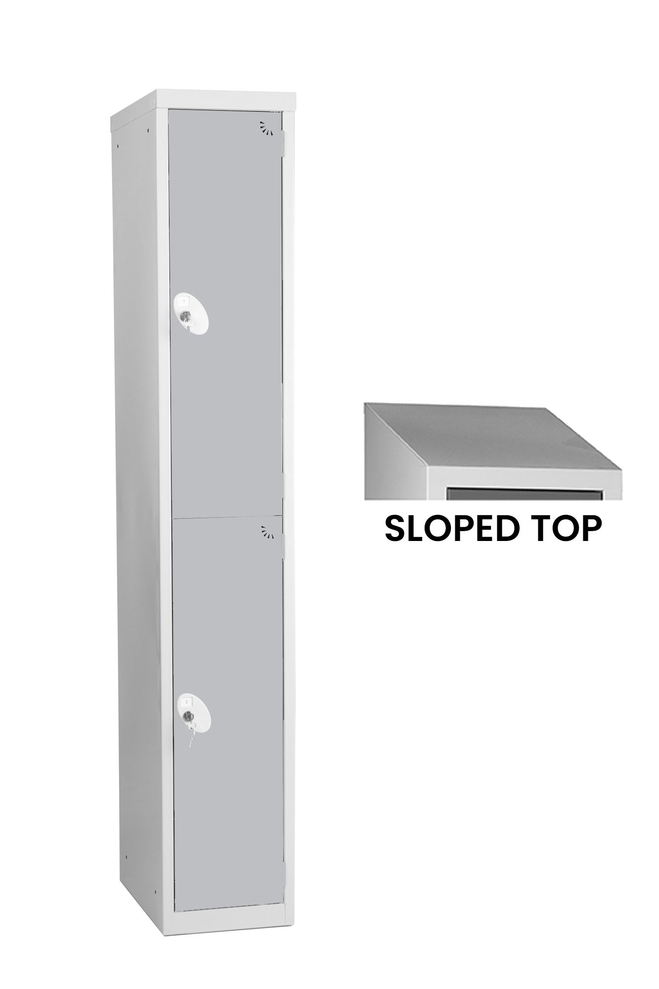 Classic Metal Lockers 2 Tier