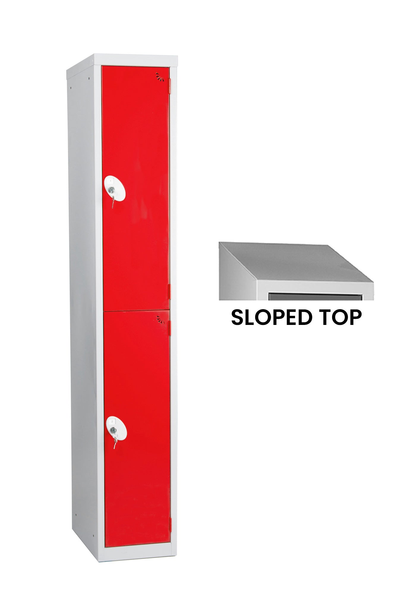 Classic Metal Lockers 2 Tier