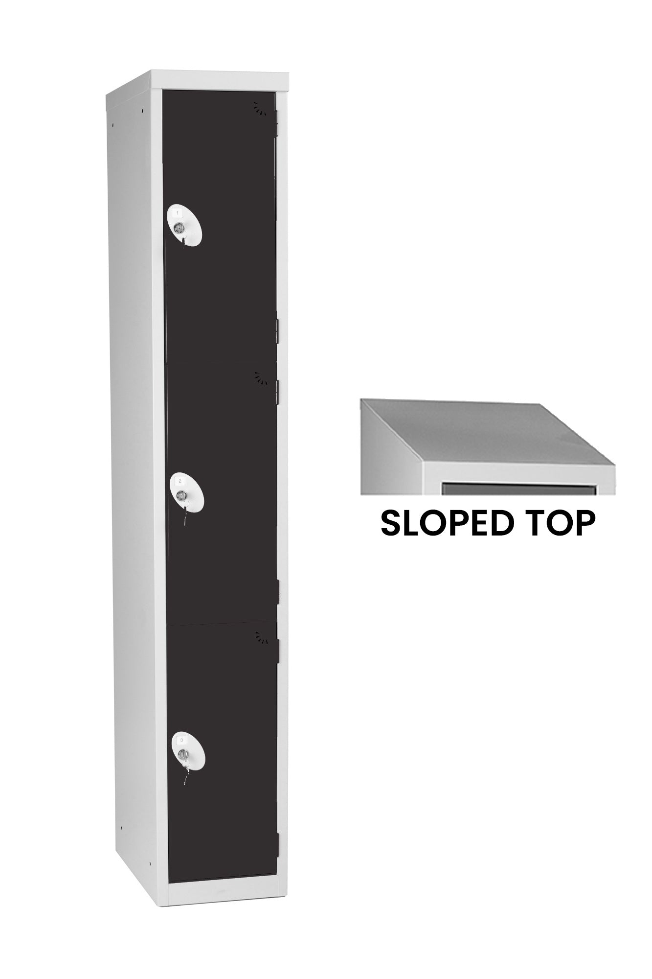 Classic Metal Lockers 3 Tier