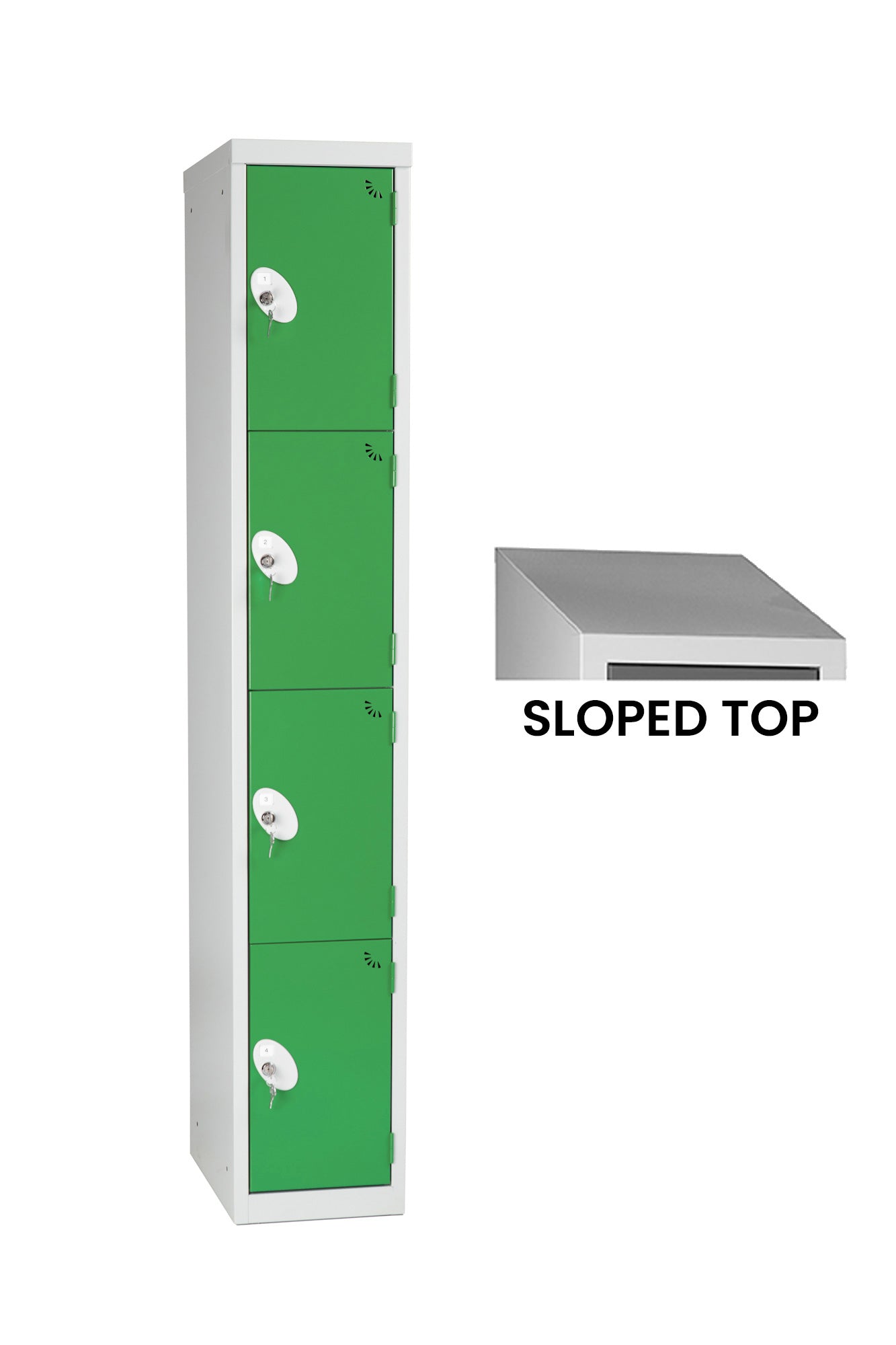 Classic Metal Lockers 4 Tier