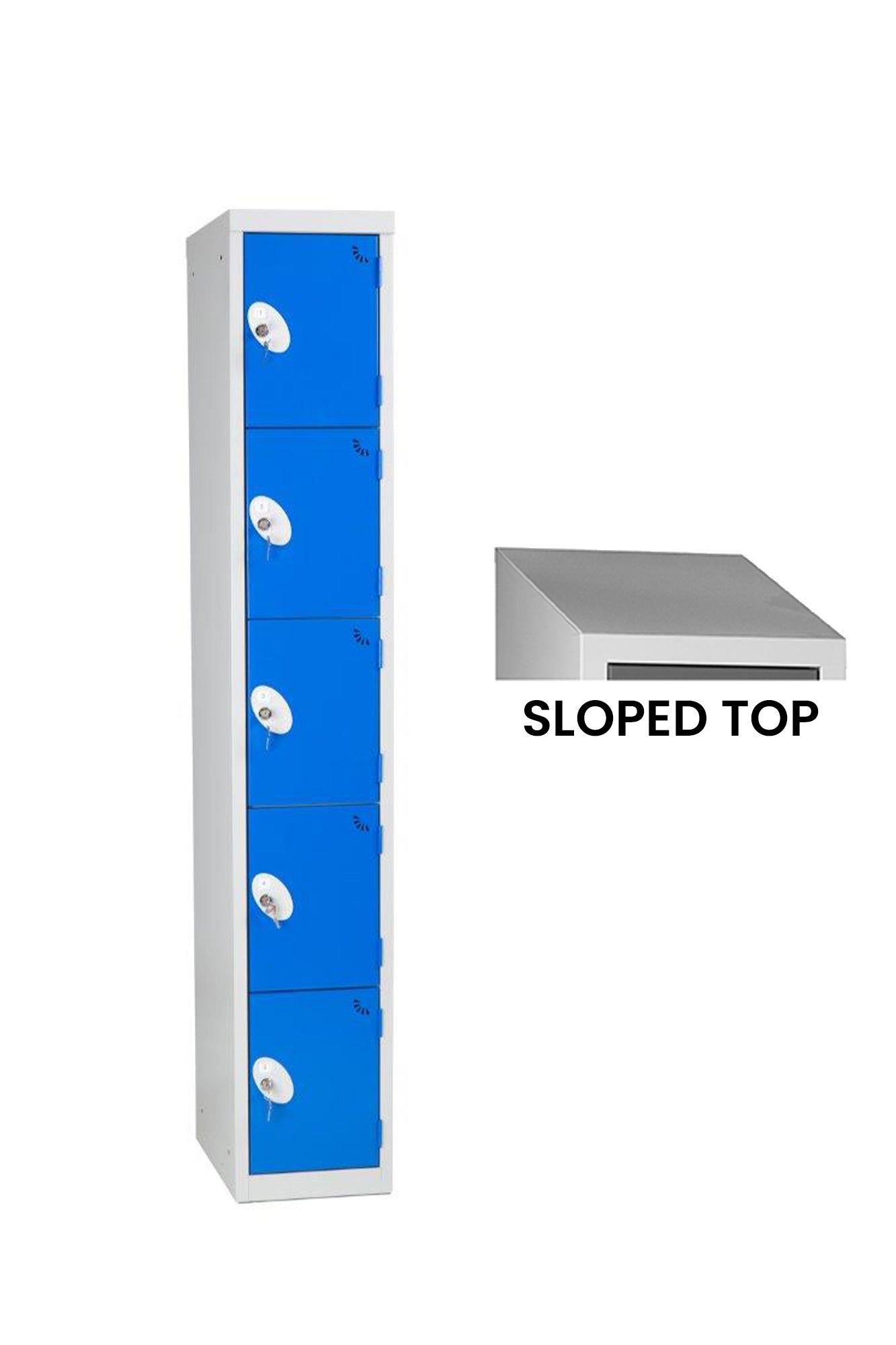 Classic Metal Lockers 5 Tier