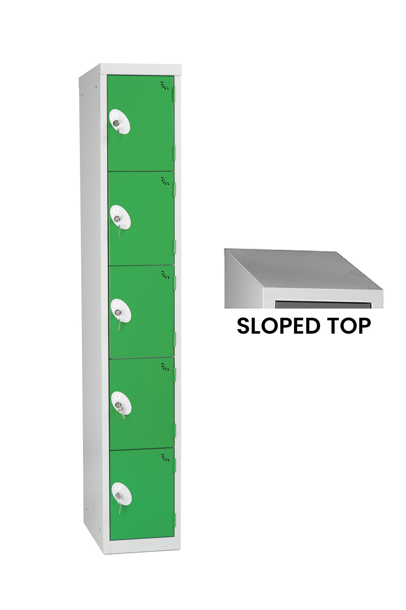 Classic Metal Lockers 5 Tier