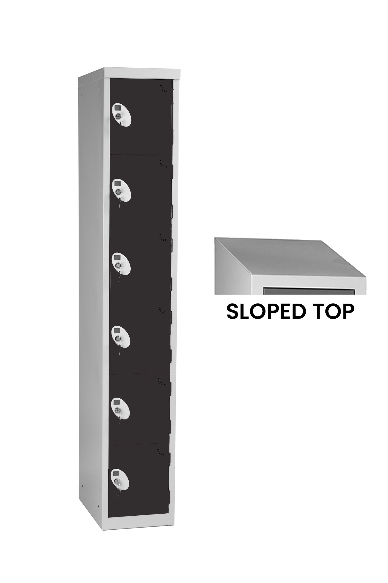 Classic Metal Lockers 6 Tier