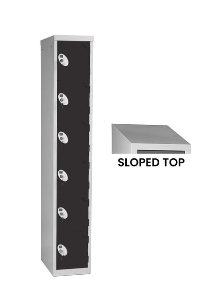 Classic Metal Lockers 6 Tier