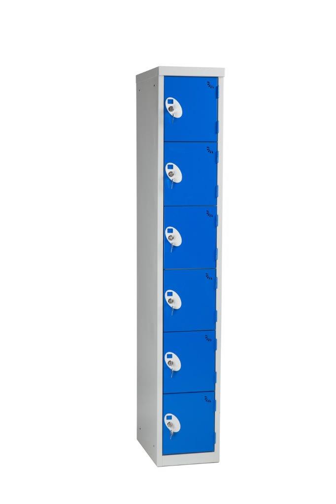Classic Metal Lockers 6 Tier