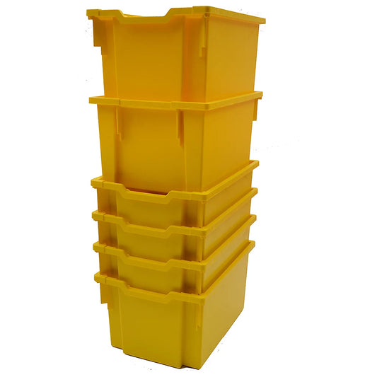 Gratnell's Tray - Extra Deep - 225h x 312w x 430d mm, Pack of 6