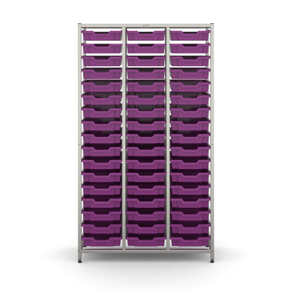 Gratnell's - Tall Treble Frame - 51 Shallow Trays