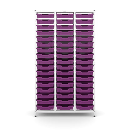 Gratnell's - Tall Treble Frame - 51 Shallow Trays