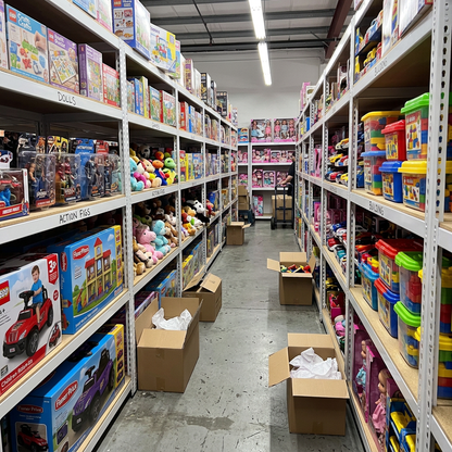 Medium Duty shelving for Retailers