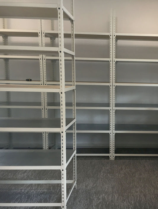 Speedrax Medium Duty 2400mm High Metal Shelves