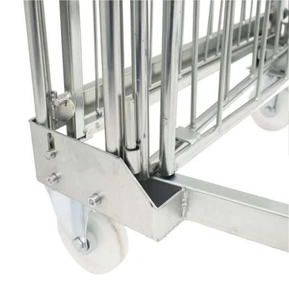Nestable Roll Cage – 3 Sided with Rod Infill