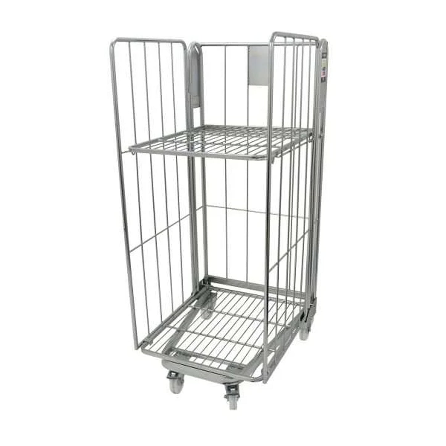 Nestable Roll Cage – 3 Sided with Rod Infill