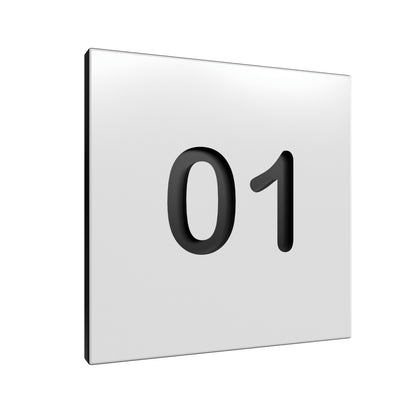 Pure Locker Number Cards