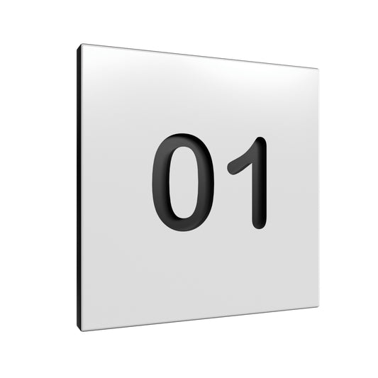 Pure Locker Number Cards