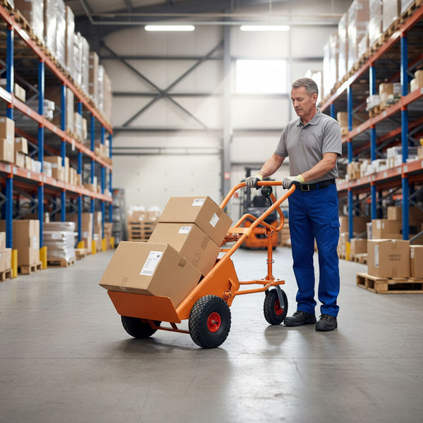 Goodsman L - Powered Sack Truck with Demountable Back Wheel. – Ironstor ...
