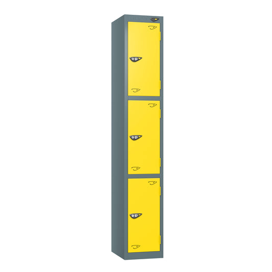 Pure Prime Standard 3 Tier Locker - Slate Grey Carcass
