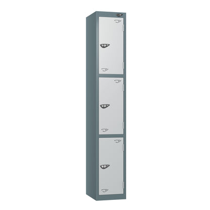 Pure Prime Standard 3 Tier Locker - Slate Grey Carcass