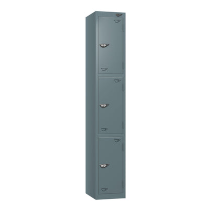 Pure Prime Standard 3 Tier Locker - Slate Grey Carcass