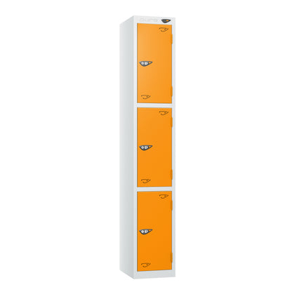 Pure Prime Standard 3 Tier Locker - Artic White Carcass