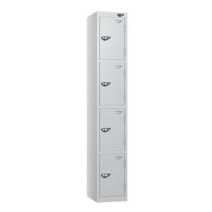 Pure Prime Standard 4 Tier Locker - Pearl Silver Carcass