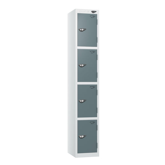 Pure Prime Standard 4 Tier Locker - Artic White Carcass