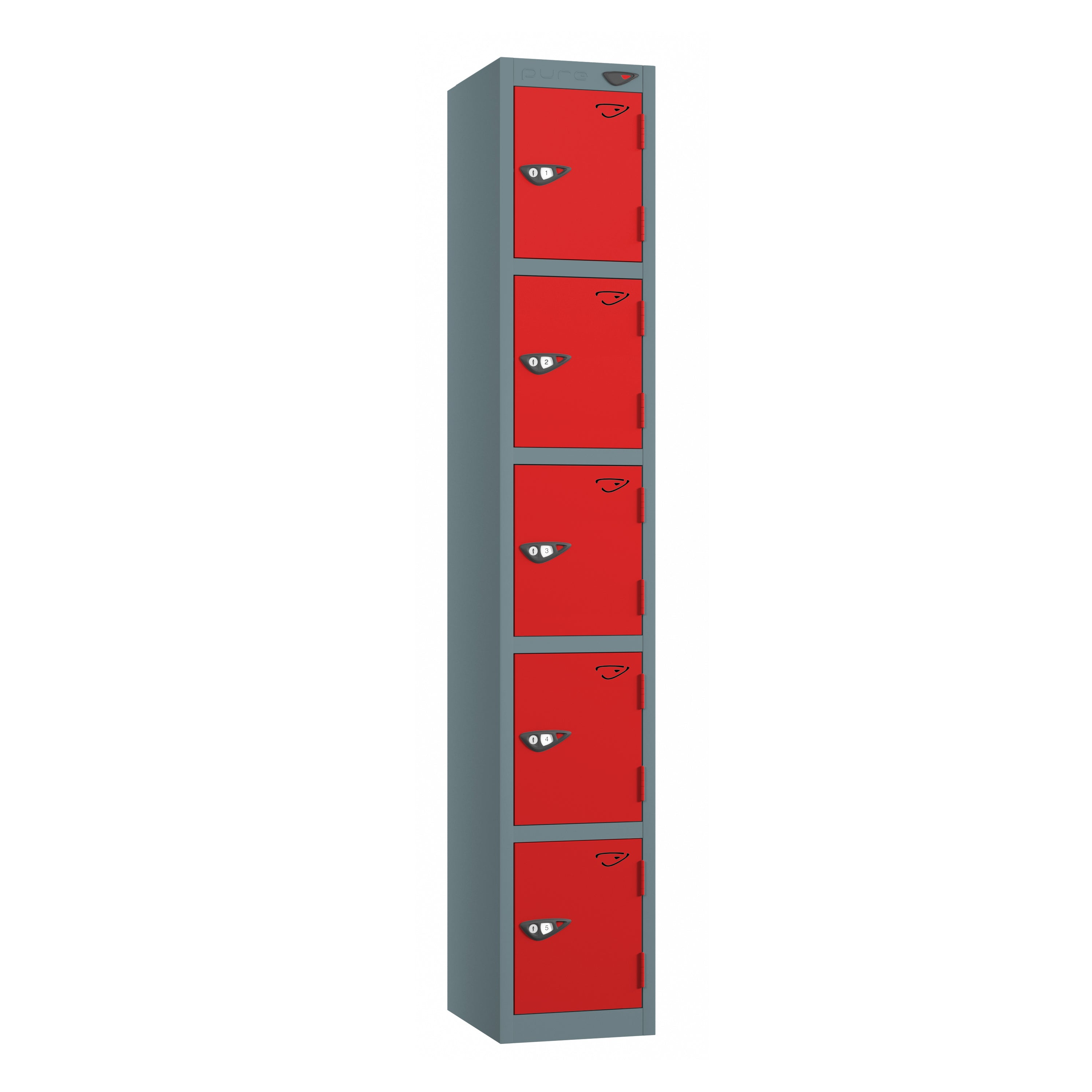 Pure Prime Standard 5 Tier Locker - Slate Grey Carcass – Ironstor ...
