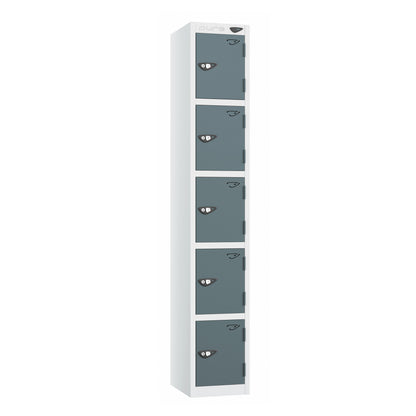 Pure Prime Standard 5 Tier Locker - Artic White Carcass
