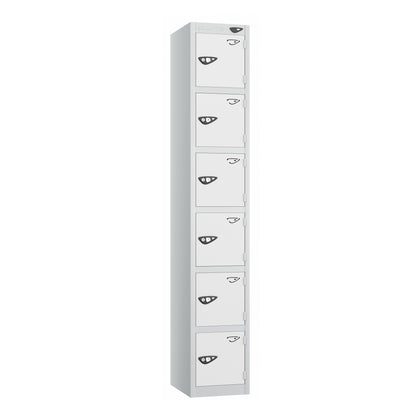 Pure Prime Standard 6 Tier Locker - Pearl Silver Carcass