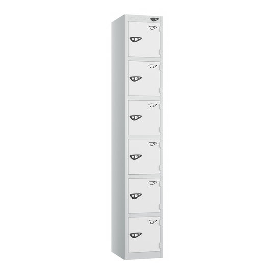 Pure Prime Standard 6 Tier Locker - Pearl Silver Carcass