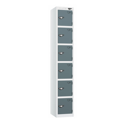 Pure Prime Standard 6 Tier Locker - Artic White Carcass