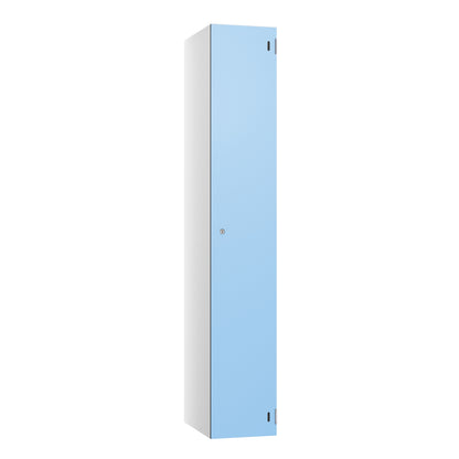 Pure Shield SGL 1 Tier Single Door Locker - White Carcass