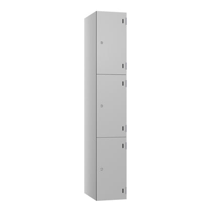 Pure Shield SGL 3 Tier Locker - Silver Carcass