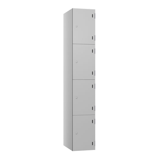 Pure Shield SGL 4 Tier Locker - Silver Carcass