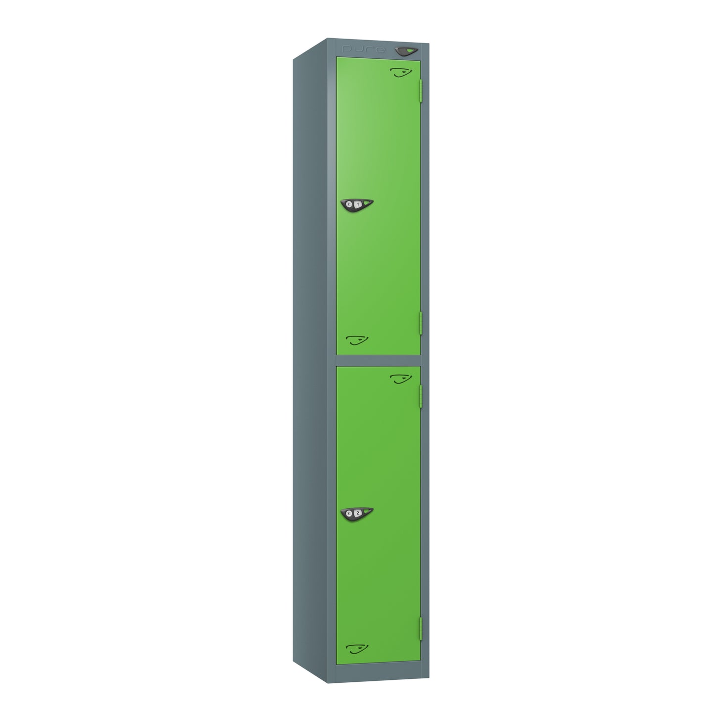 Pure Prime Standard 2 Tier Locker - Slate Grey Carcass