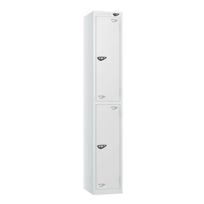 Pure Prime Standard 2 Tier Locker - Artic White Carcass