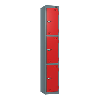 Pure Prime Standard 3 Tier Locker - Slate Grey Carcass