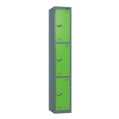 Pure Prime Standard 3 Tier Locker - Slate Grey Carcass