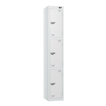 Pure Prime Standard 3 Tier Locker - Artic White Carcass