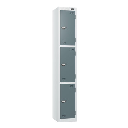 Pure Prime Standard 3 Tier Locker - Artic White Carcass