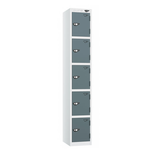 Pure Prime Standard 5 Tier Locker - Artic White Carcass