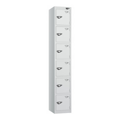 Pure Prime Standard 6 Tier Locker - Pearl Silver Carcass