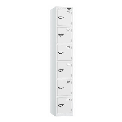 Pure Prime Standard 6 Tier Locker - Artic White Carcass