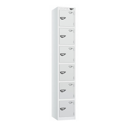 Pure Prime Standard 6 Tier Locker - Artic White Carcass